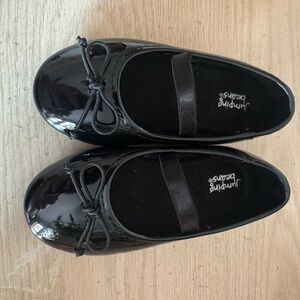 Jumping Beans Black Kids Dress Shoes
